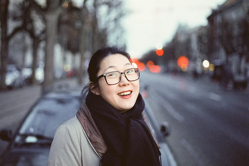 Shot with Canon EOS 650 + Canon EF 50mm f1.8 + Cinestill 800 film.