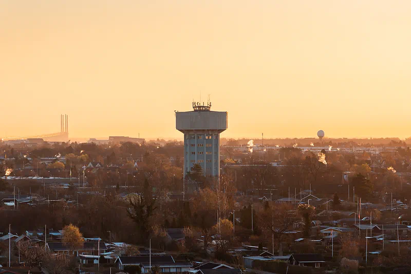 Water tower at Amager, Denmark. Shot with Sony A7R III + Sony LA-EA4 + Minolta AF 200mm f2.8 @ f9.0