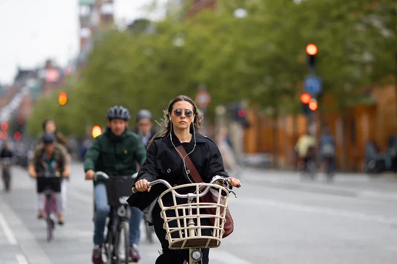 Bicycle in Copenhagen. Shot with Canon M6 Mark II + Canon EF 135mm f2