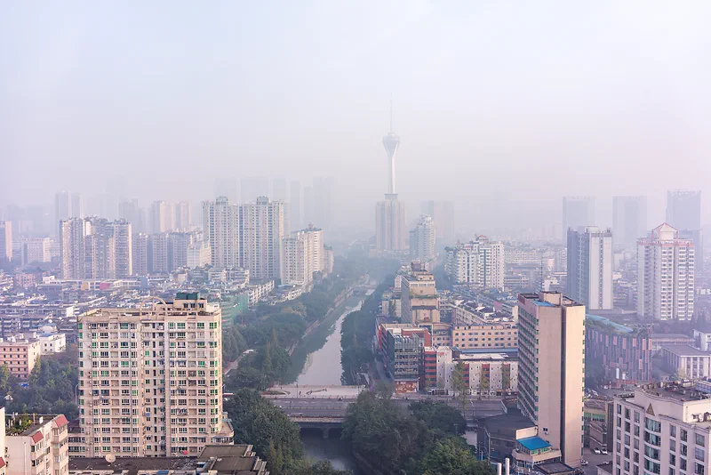 Foggy morning in Chengdu, China. Shot with the Sony Sonnar T* FE 35mm F2.8 ZA.