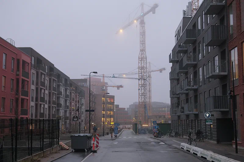 Carlsberg Byen under construction, Copenhagen