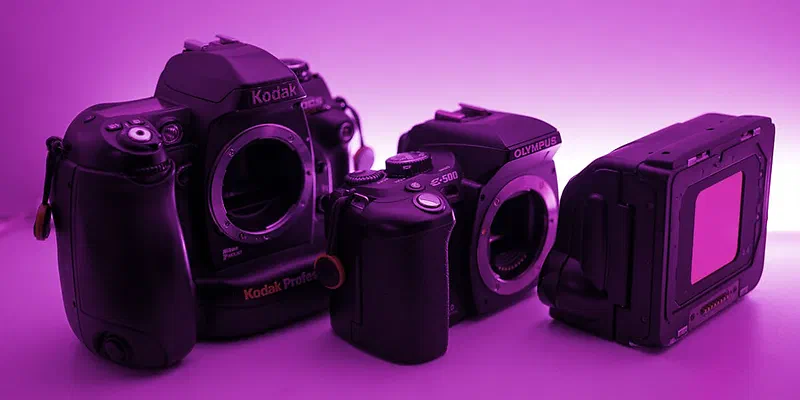 Big CCD-Sensor Camera Test