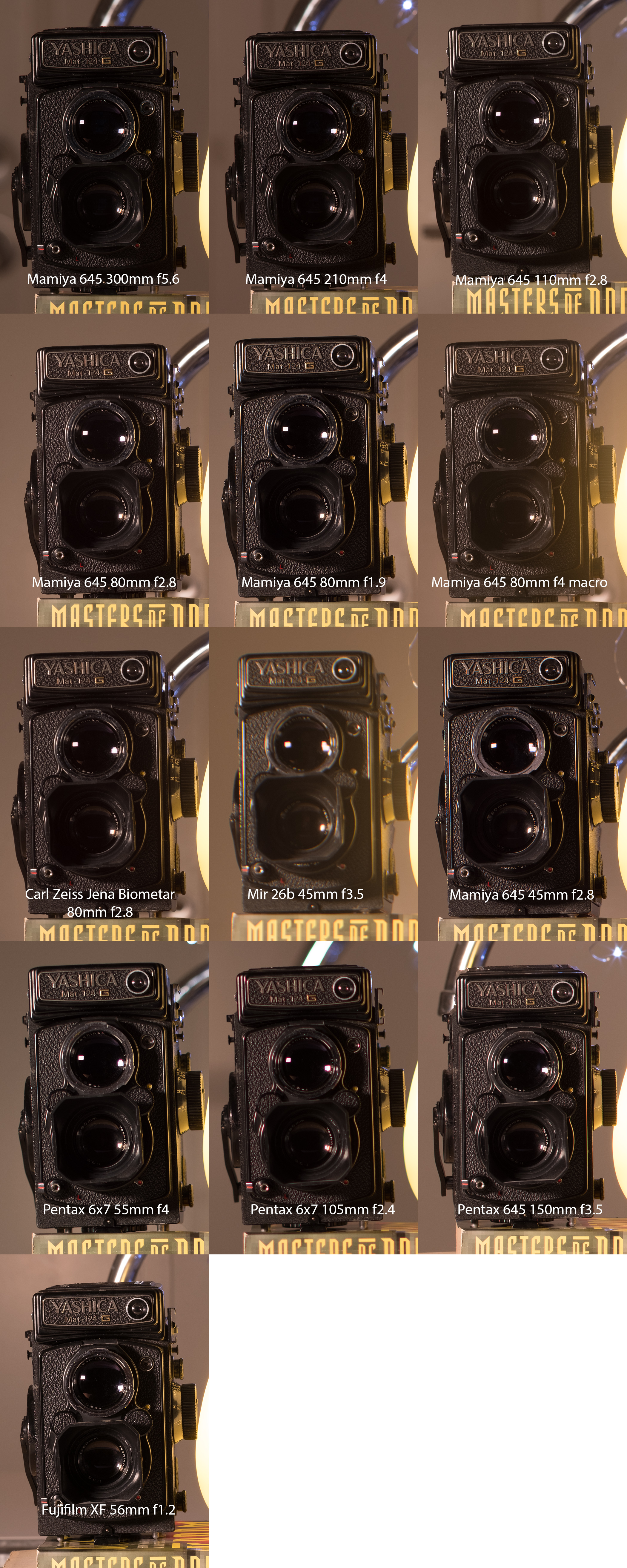 Big test of medium format lenses (Mamiya 645, Pentax 645, Pentax 6